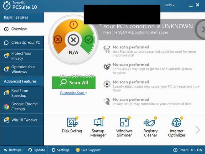 TweakBit PCSuite
