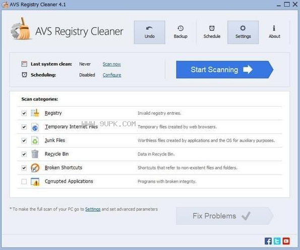 AVS Registry Cleaner