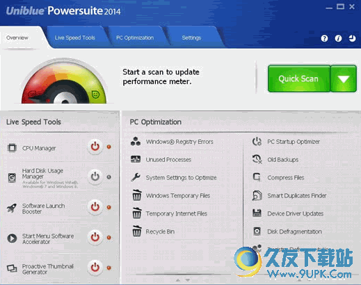 Uniblue PowerSuite Pro下载 免费注册版