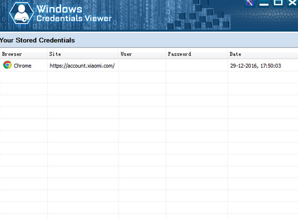Windows Credentials Viewer