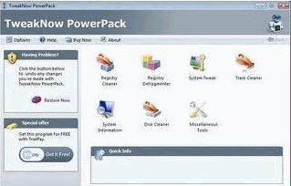TweakNow PowerPack(集成一系列优化系统工具) 英文安装版
