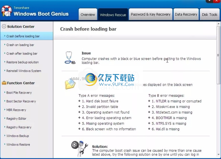 Tenorshare Windows Boot Genius