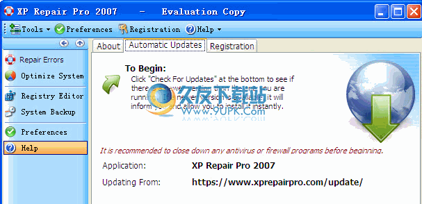 XP Repair Pro下载英文免安装版[注册表优化工具]