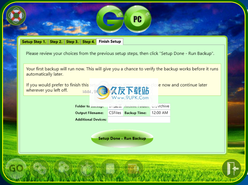 GoPCBackup