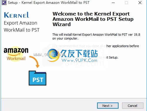 ExportAmazonWorkMailtoPST
