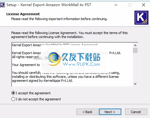 ExportAmazonWorkMailtoPST