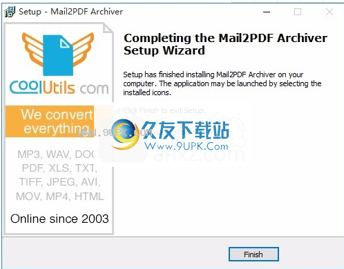 Mail2PDFArchiver