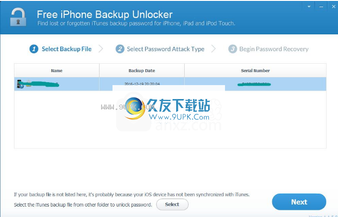 iLikeFreeiPhoneBackupUnlocker