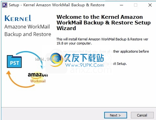 AmazonWorkMailBackupRestore
