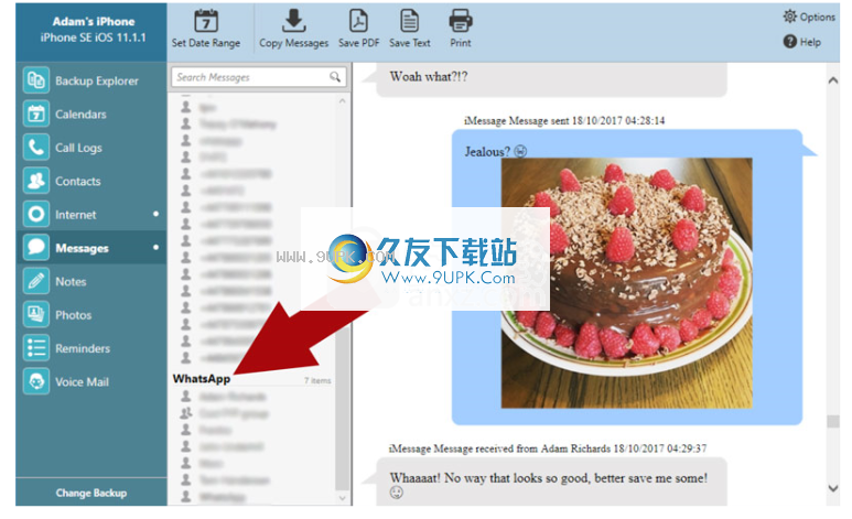 iBackup Extractor