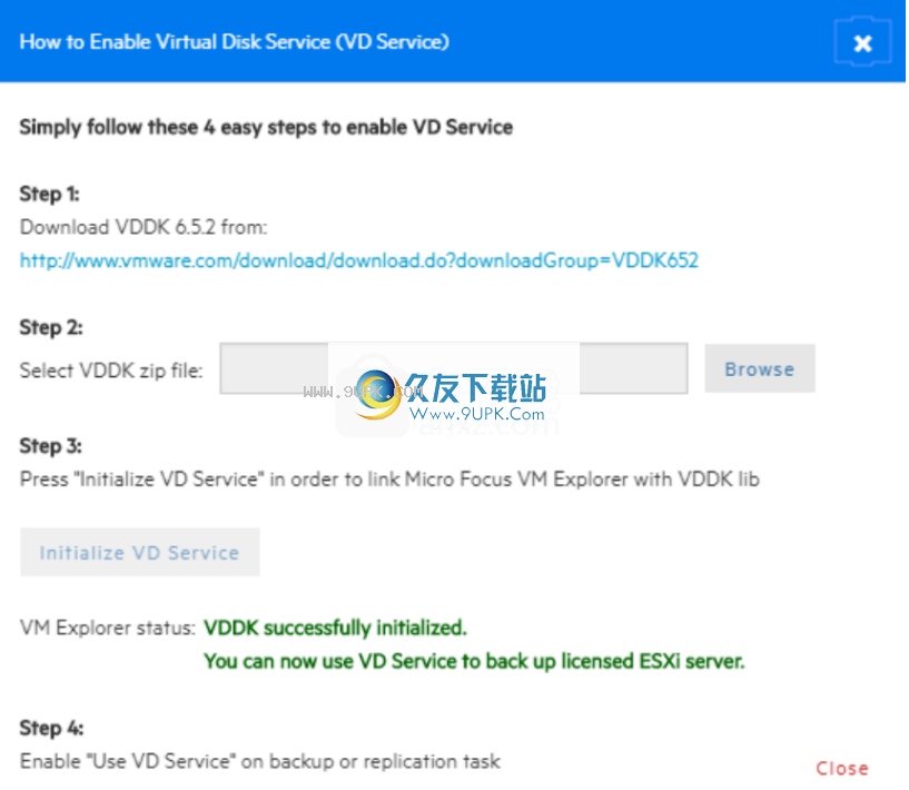 MicroFocusVMExplorer