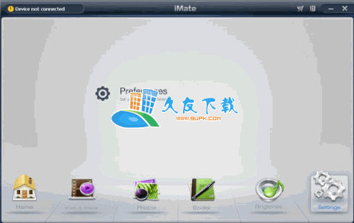 【iOS设备数据备份还原软件】Wondershare iMate下载V英文版截图1
