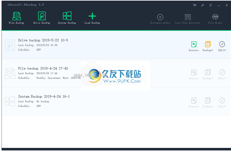 iBeesoft DBackup截图1