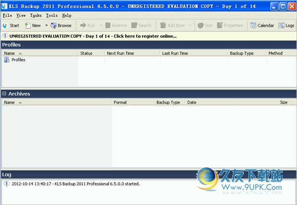 KLS Backup Professional Beta[文件同步备份工具]截图1