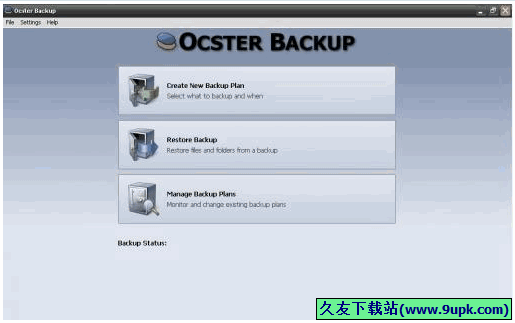 Ocster Backup Free 免安装版[数据文件备份工具]