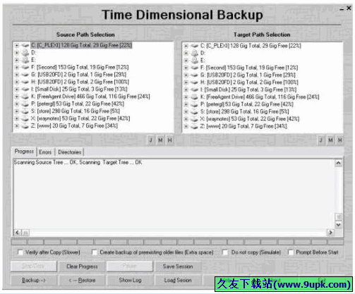 Time Dimensional Backup 正式免安装版[文件备份还原程序]