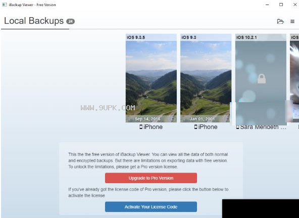 iBackup Viewer Pro