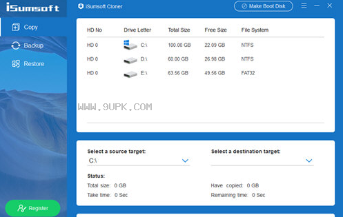 iSumsoft Cloner