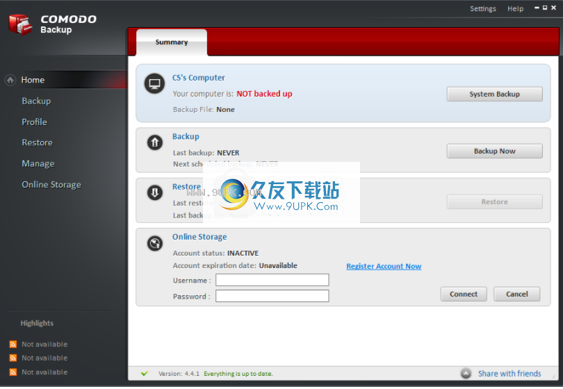 ComodoBackup