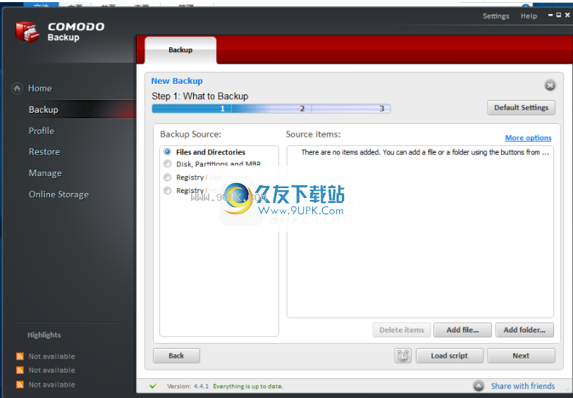 ComodoBackup
