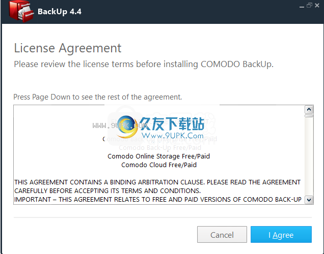 ComodoBackup