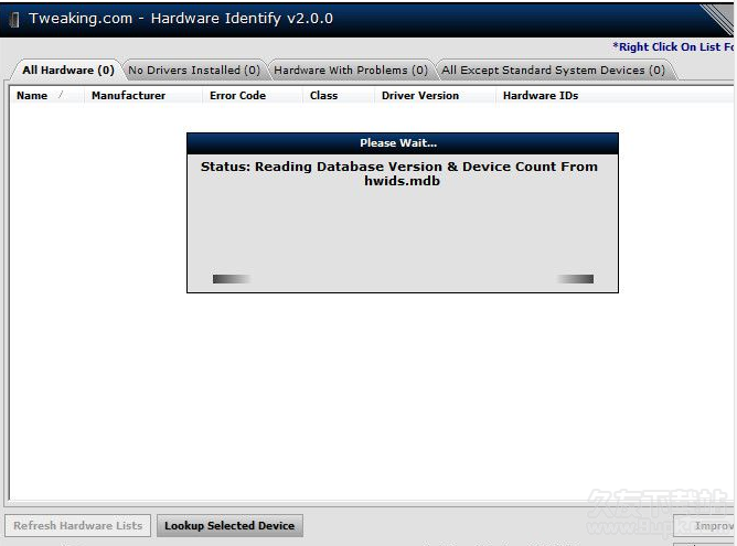 Hardware Identify 英文截图1
