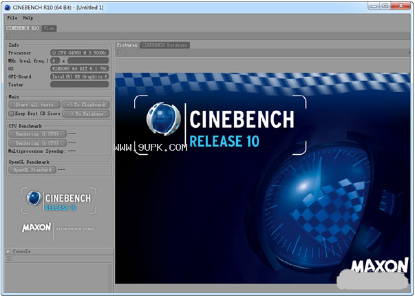 Cinebench R截图2