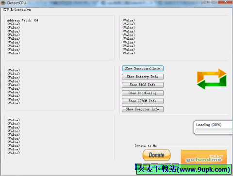 DetectCPU 免安装版[cpu检测工具]截图1
