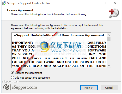 eSupportUndeletePlus