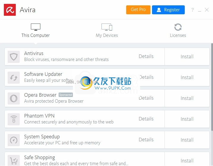 Avira Software Updater