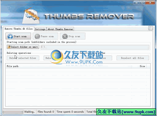 Thumbs Remover 免安装版[图片缓存Thumbdb清理器]