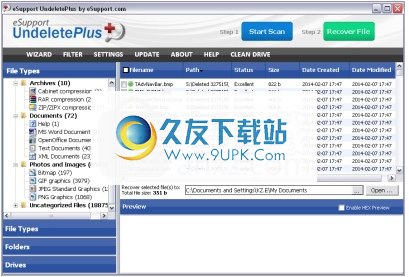 eSupportUndeletePlus