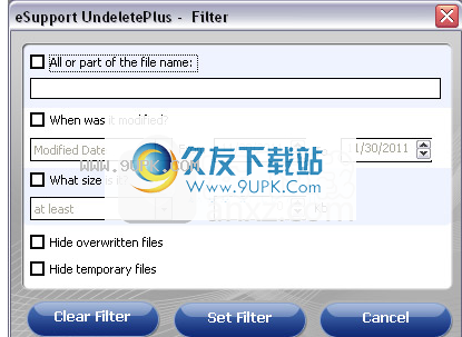 eSupportUndeletePlus