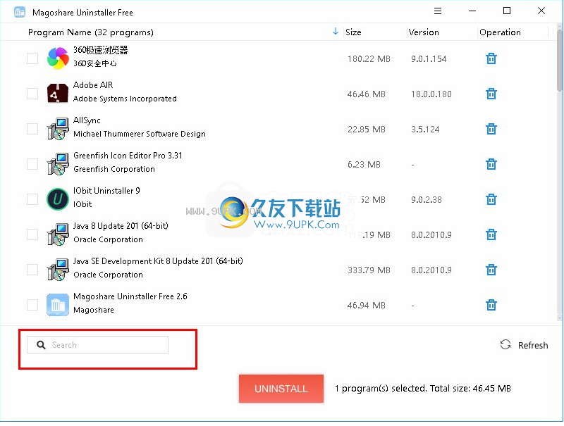 Magoshare Uninstaller