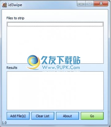idwipe 英文免安装版[ID标签删除工具]