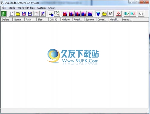 DuplicadosEraser 英文免安装版[重复文件搜索清理器]