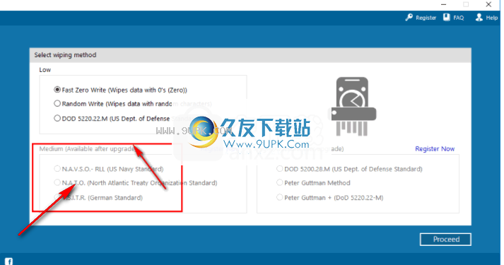 RemoDriveWipe
