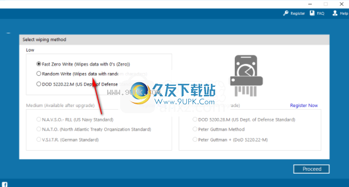 RemoDriveWipe