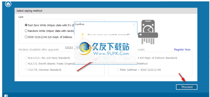 RemoDriveWipe