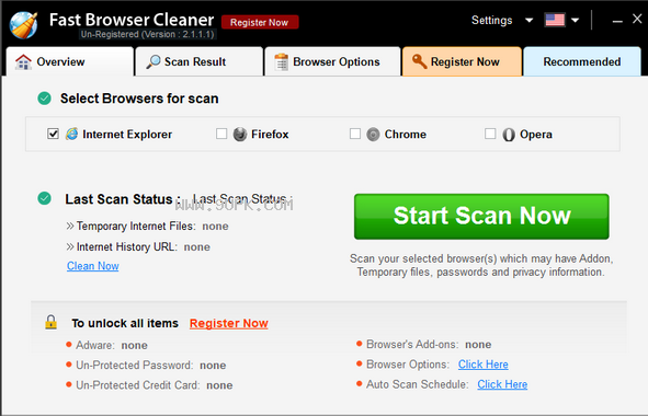 FastBrowserCleaner