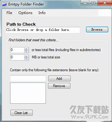 Empty Folder Finder(清理空文件夹工具) 汉化版