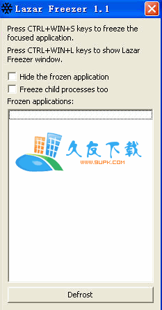 lazar freezer 英文版下载,cpu控制工具