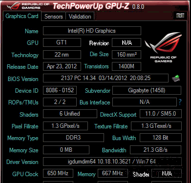 GPU-Z 玩家国度版(显卡识别工具)
