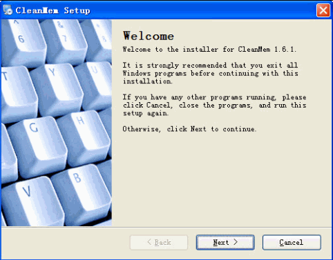 CleanMem 英文安装版[内存清理软件]截图1