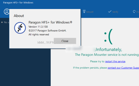 ParagonHFS+forWindows
