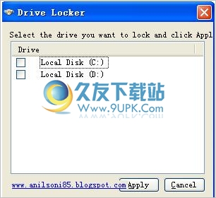 Drive Locker 英文版[硬件分区隐藏软件]