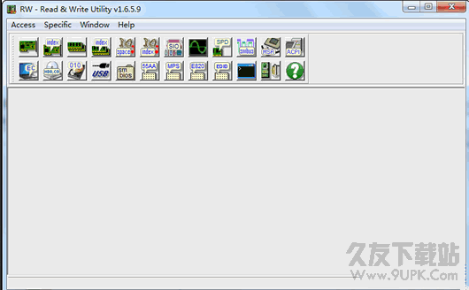硬件读写信息查看工具(RW-Read &amp; Write Utility) v 纯净版