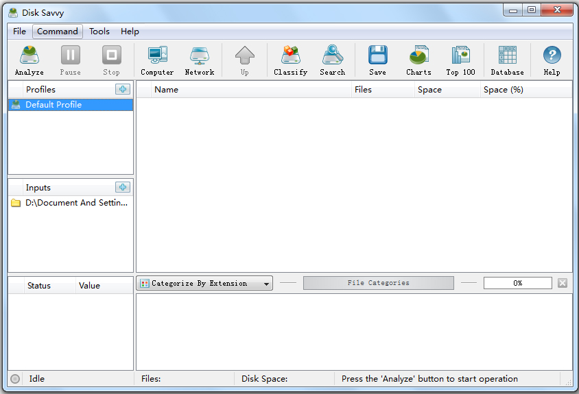 Disk Savvy Server位