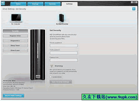 WD SmartWare Software Updater [西数硬盘备份工具]