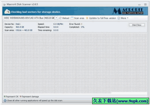 Macrorit Disk Scanner 正式免安装版[硬盘坏道扫描工具]